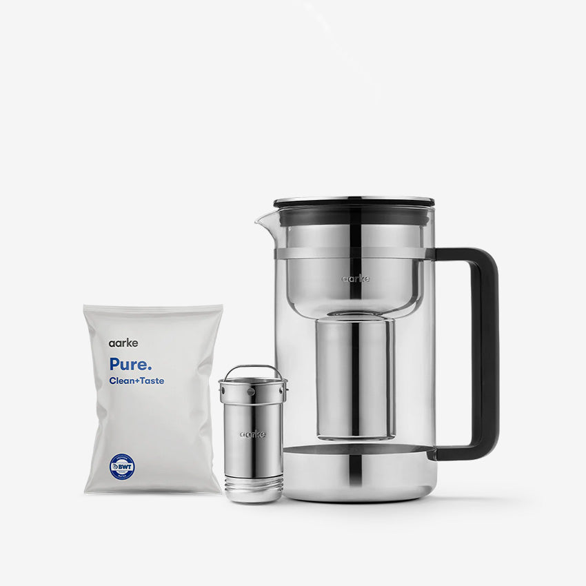 Aarke | Glass Filtered Water Pitcher
