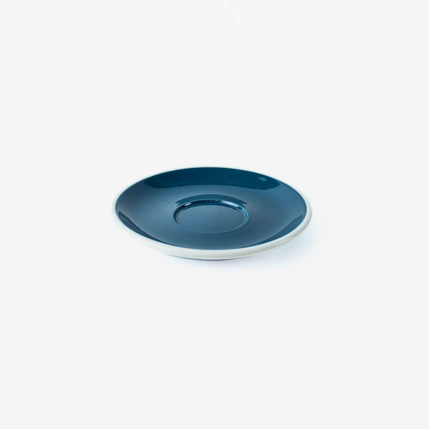 ACME | Tasse et soucoupe cappuccino classiques moyennes - Ensemble de 6