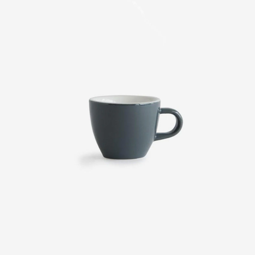 ACME | Mini tasse à café classique et soucoupe - Ensemble de 6