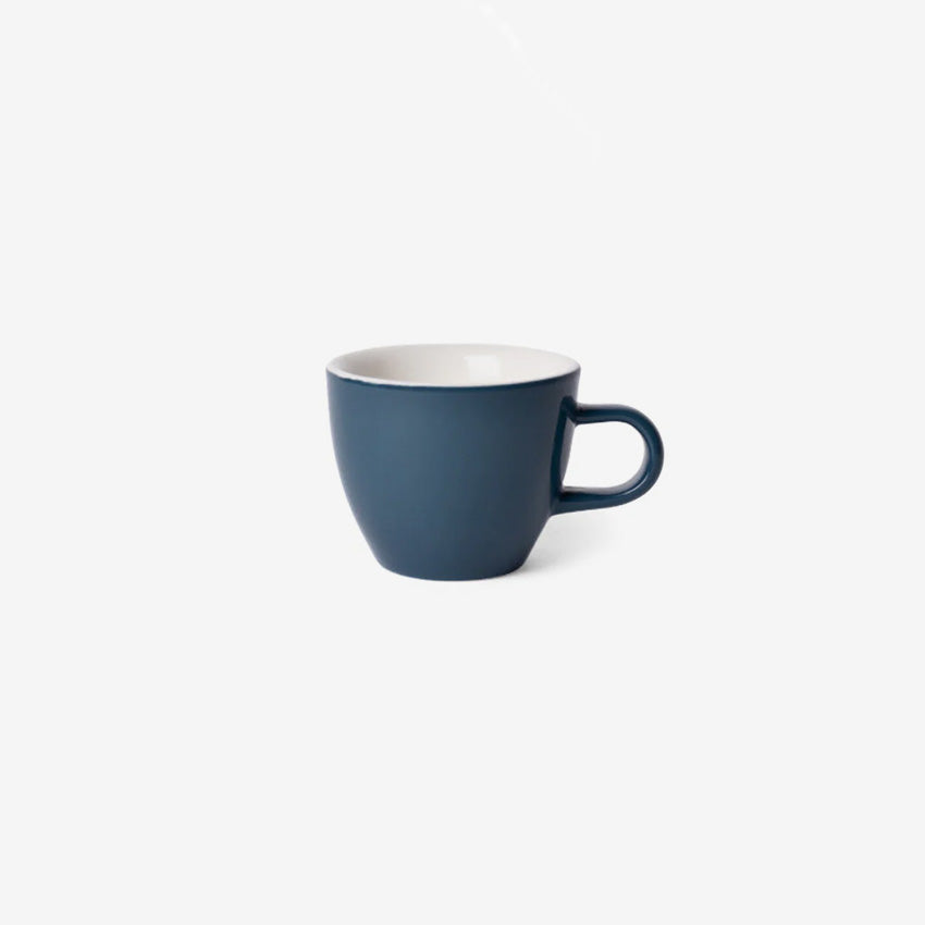 ACME | Mini tasse à café classique et soucoupe - Ensemble de 6