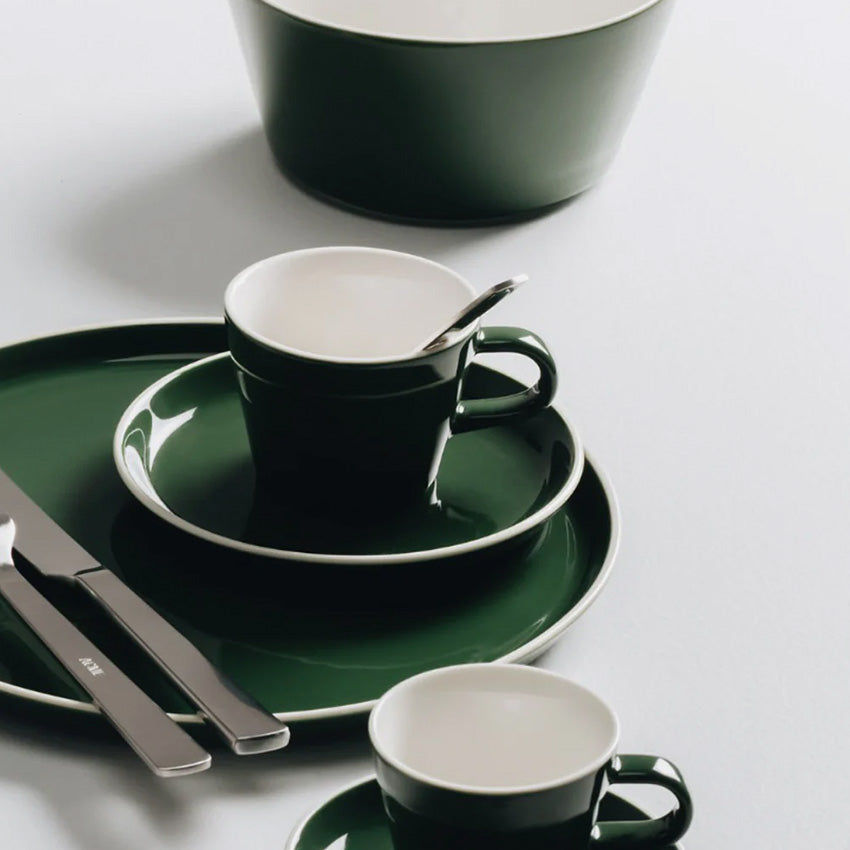 ACME | Mini tasse et soucoupe romaines - Ensemble de 6
