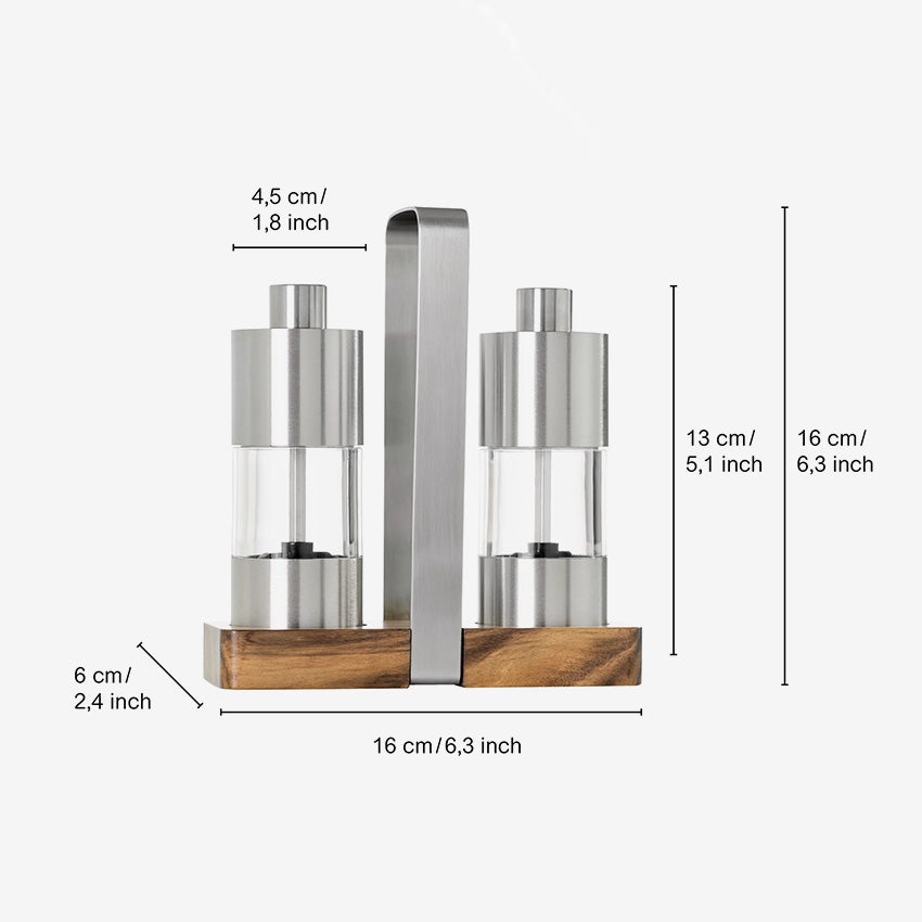 AdHoc | Menage Classic Mill Set And Tray