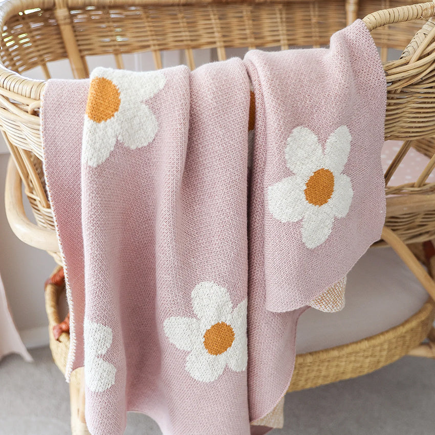 Alimrose | Daisy Days Baby Blanket