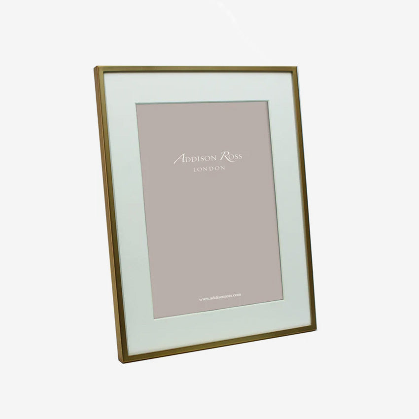 Addison Ross | Matte Gold Frame with Mount