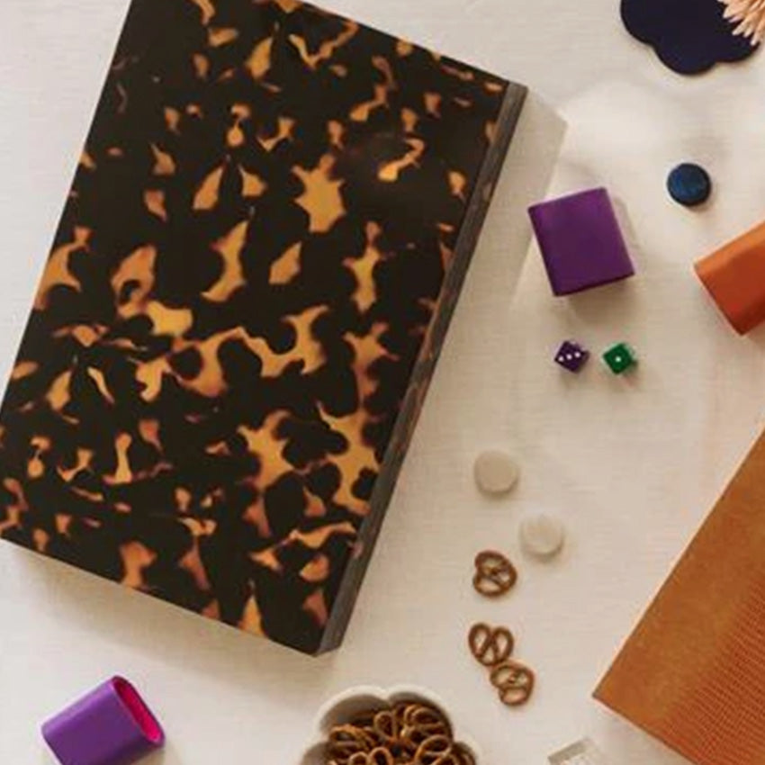 Addison Ross | Lacquer Backgammon - Tortoiseshell