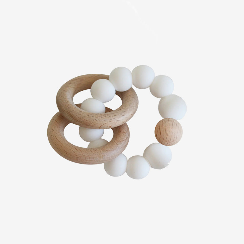 Alimrose | Beechwood Teether Rings Set
