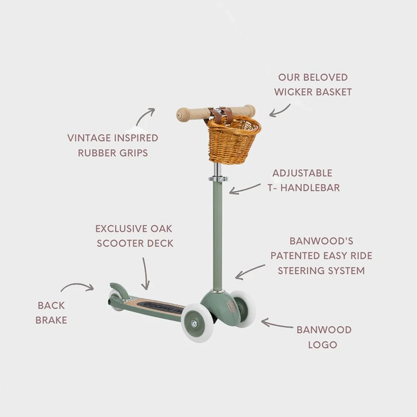 Banwood | 3-Wheel Scooter Vintage