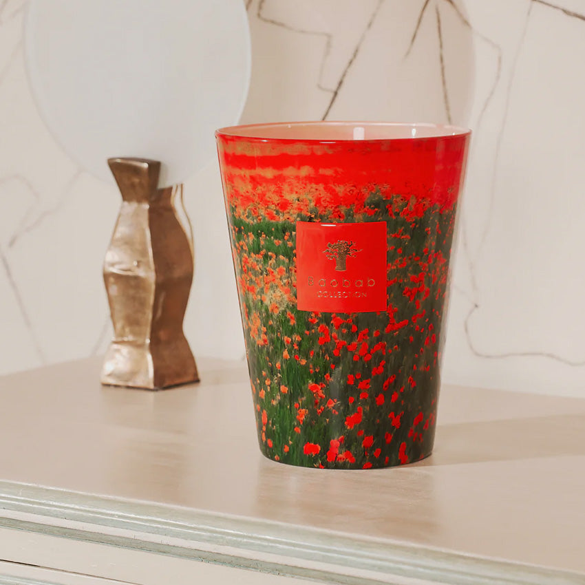 Baobab Collection | Arty Flowers Poppies Scented Candle