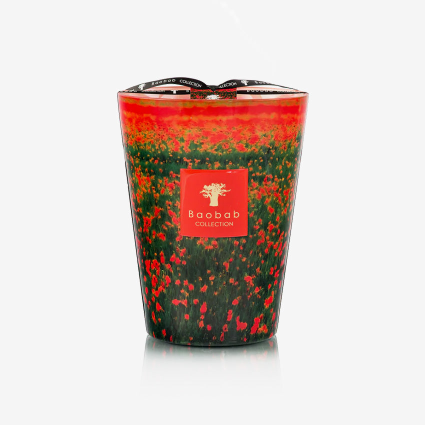 Baobab Collection | Arty Flowers Poppies Scented Candle