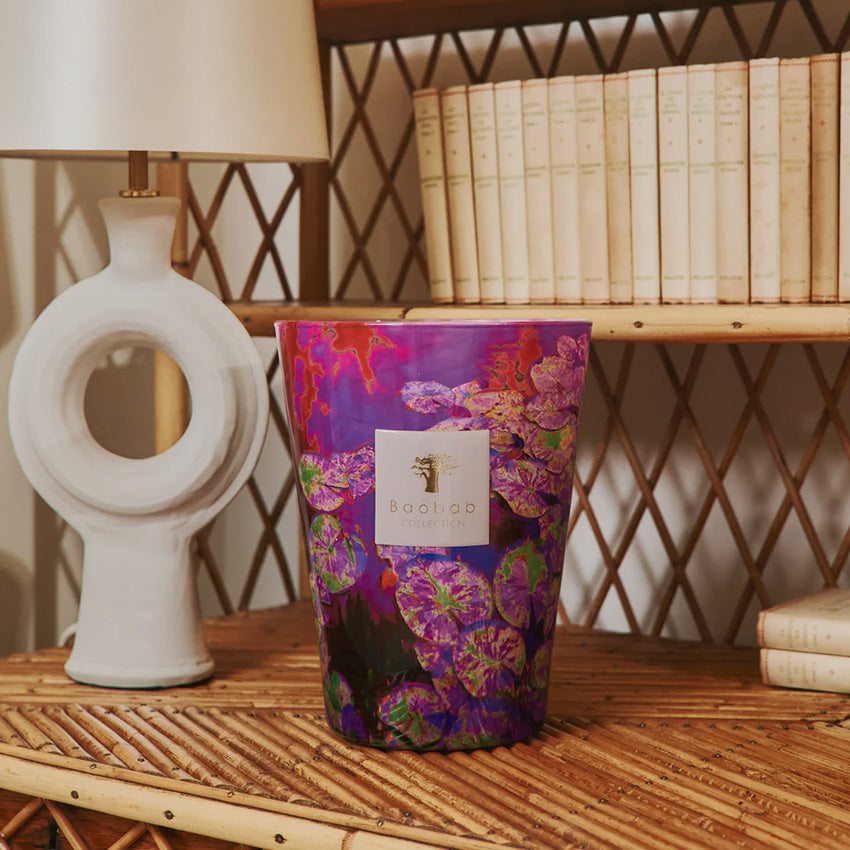 Baobab Collection | Arty Flowers Water Lilys Scented Candle