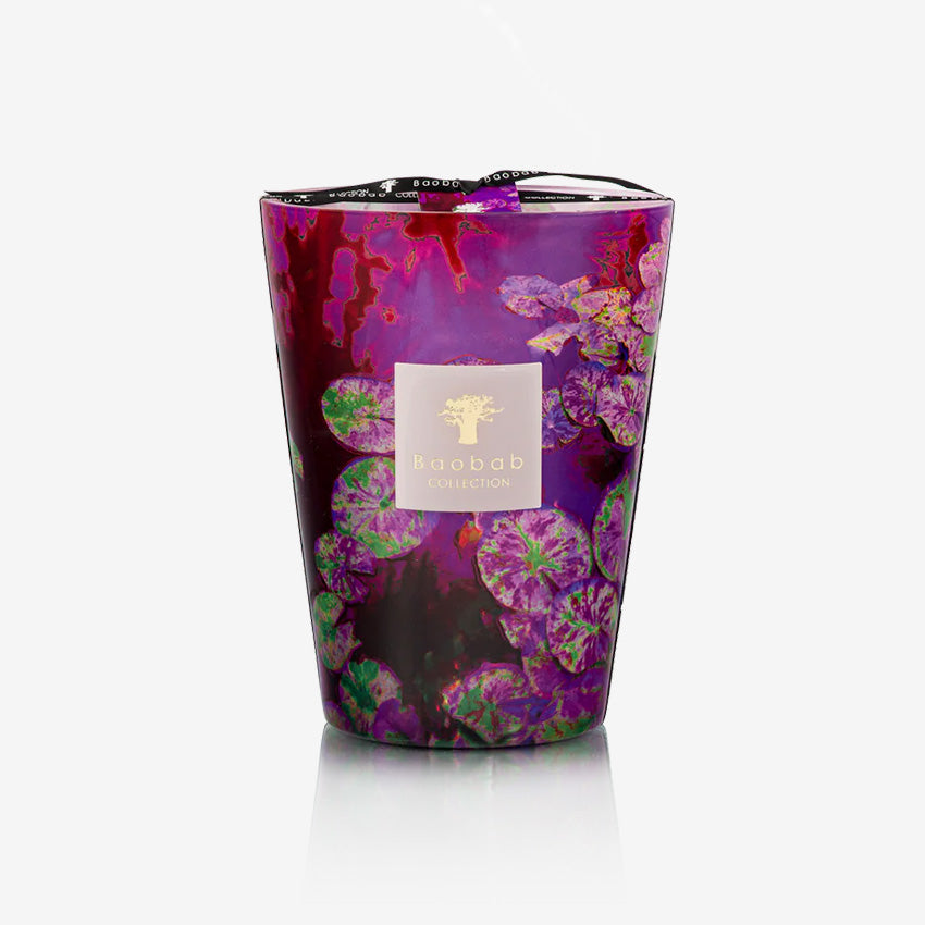 Baobab Collection | Arty Flowers Water Lilys Scented Candle
