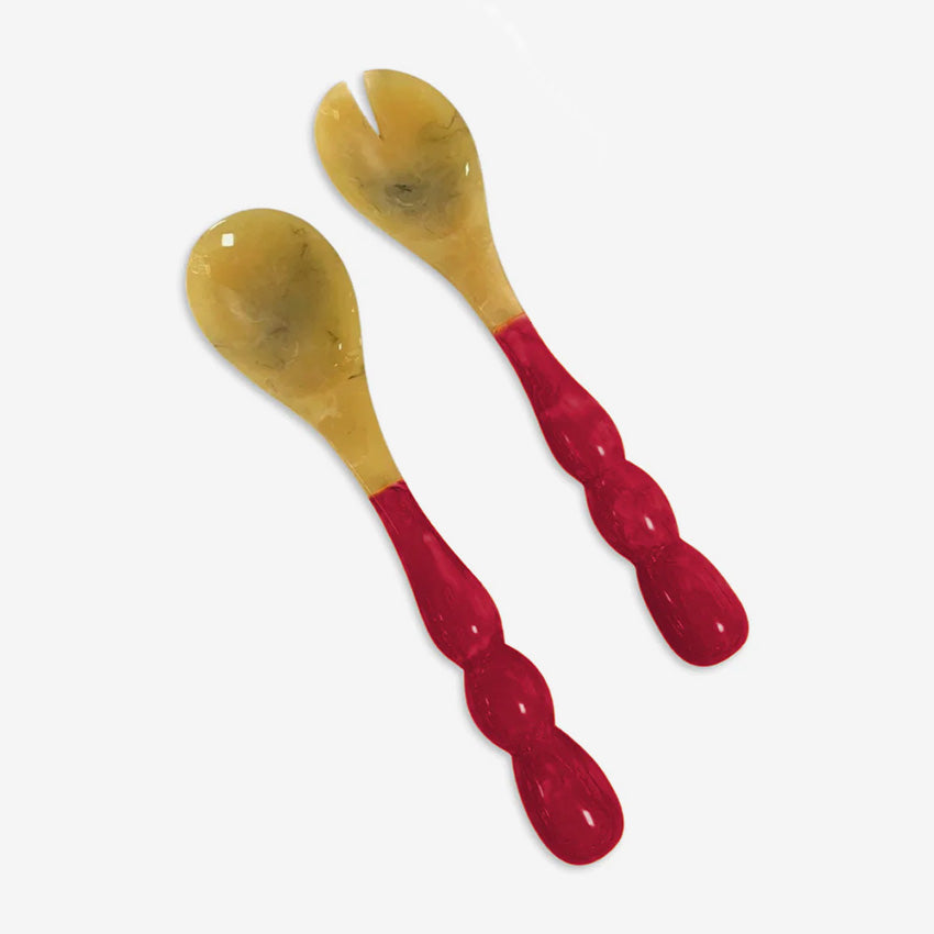 Beatriz Ball | Resin Rio Bubble Salad Servers