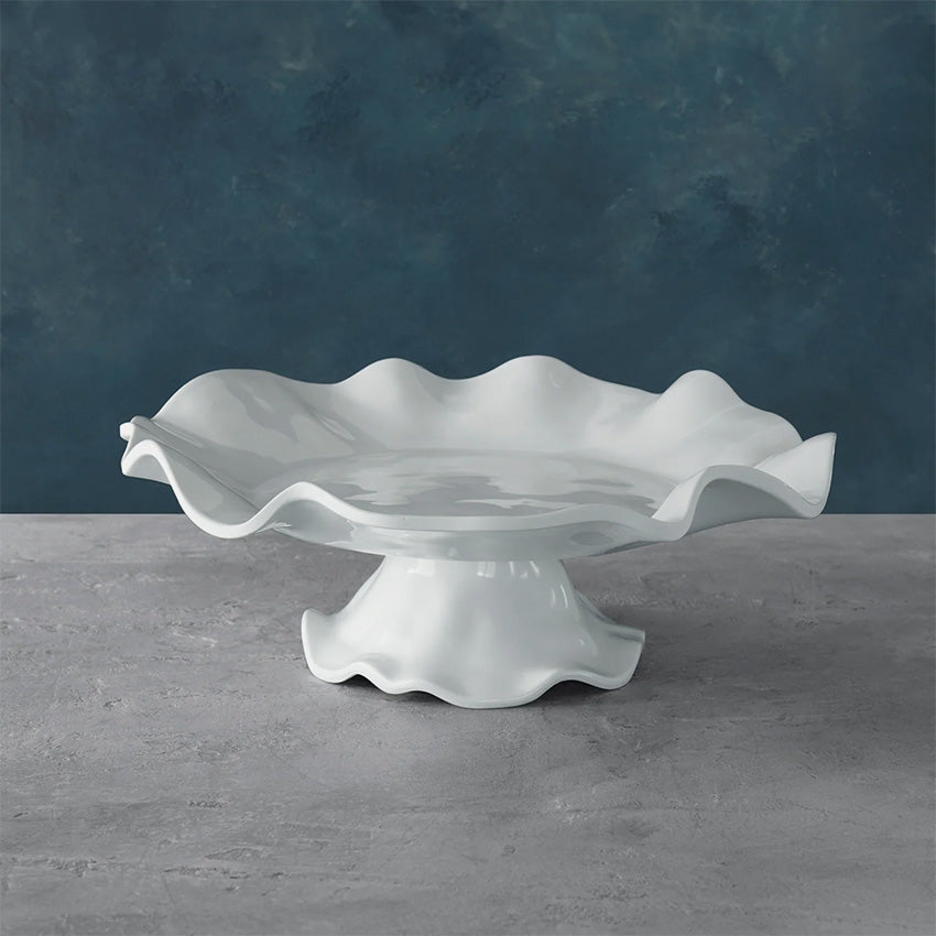 Beatriz Ball | Vida Havana Pedestal Cake Plate - White