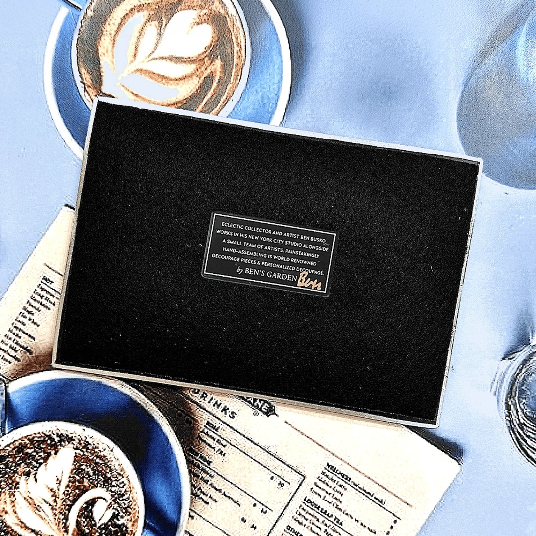 Ben's Garden | Golf Is A Game Decoupage Glass Tray