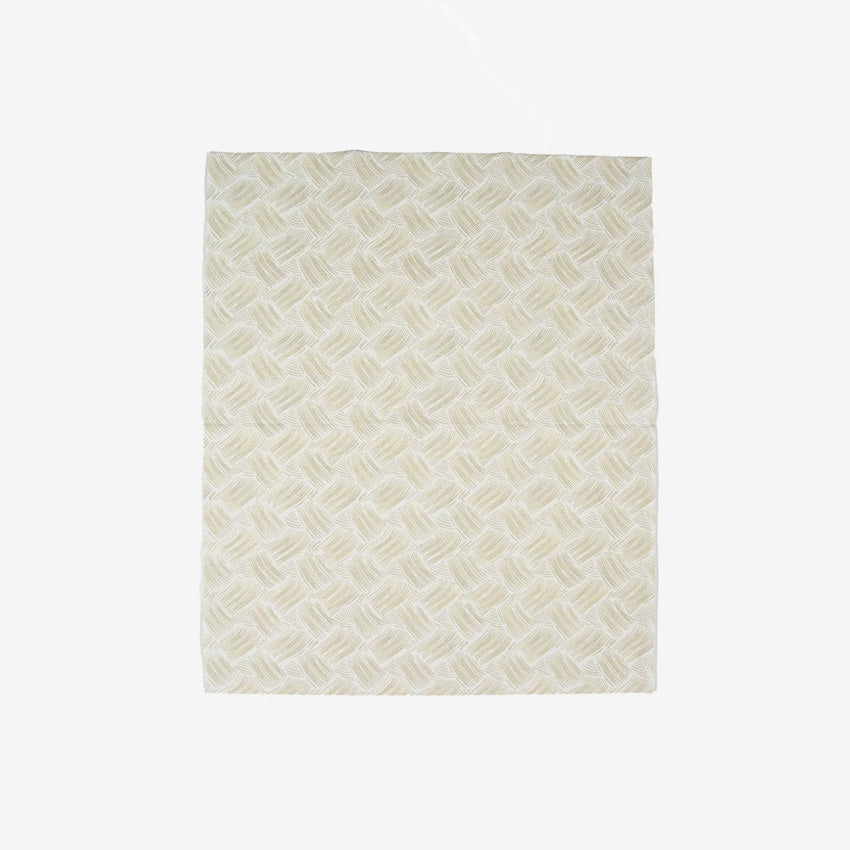 Caspari | Basketry Paper Linen Napkin
