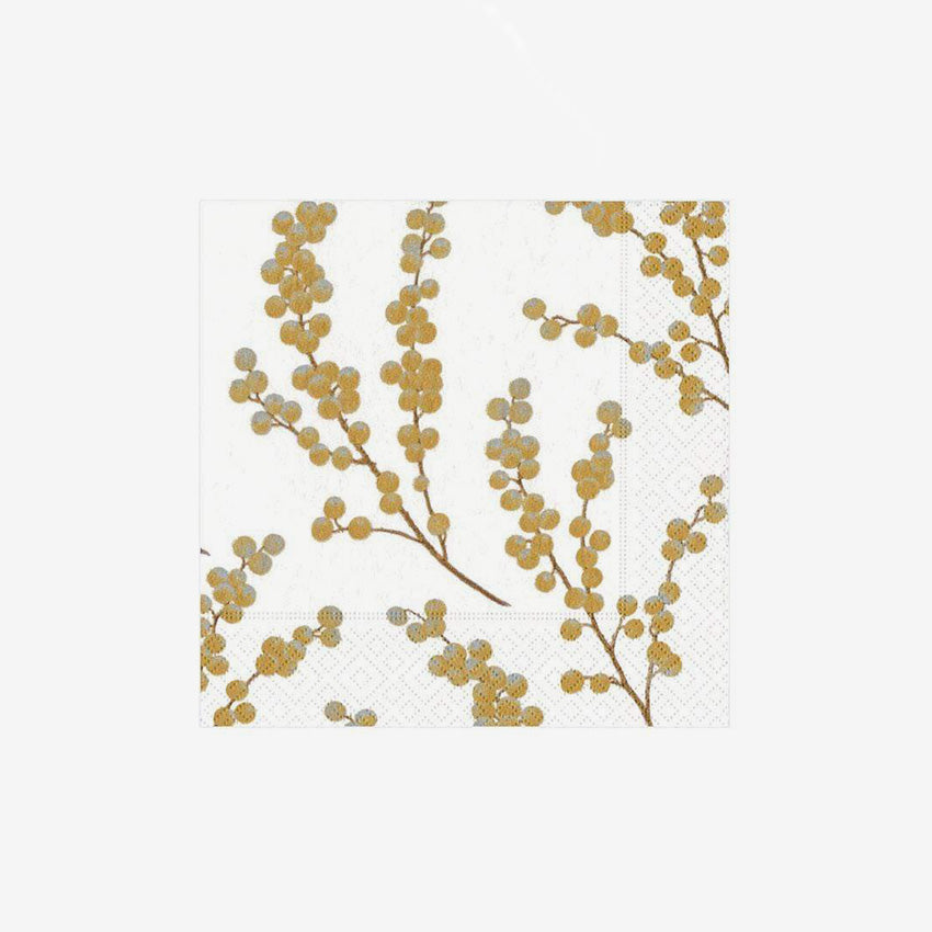 Caspari | Berry Branches Napkin