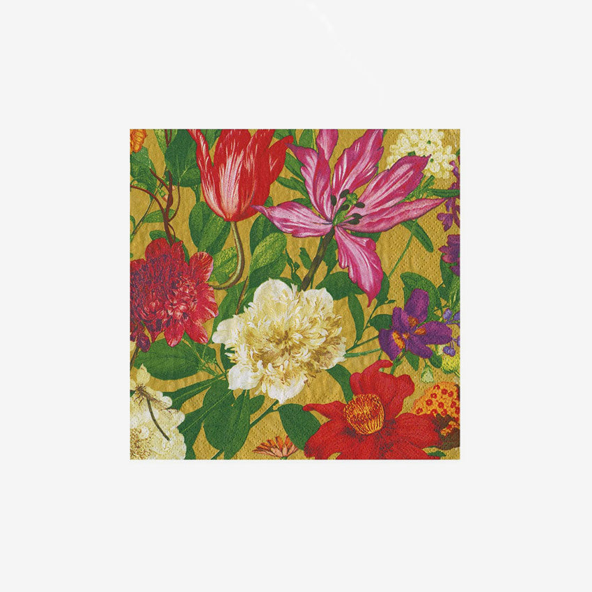 Caspari | Serviette de table Dutch Floral