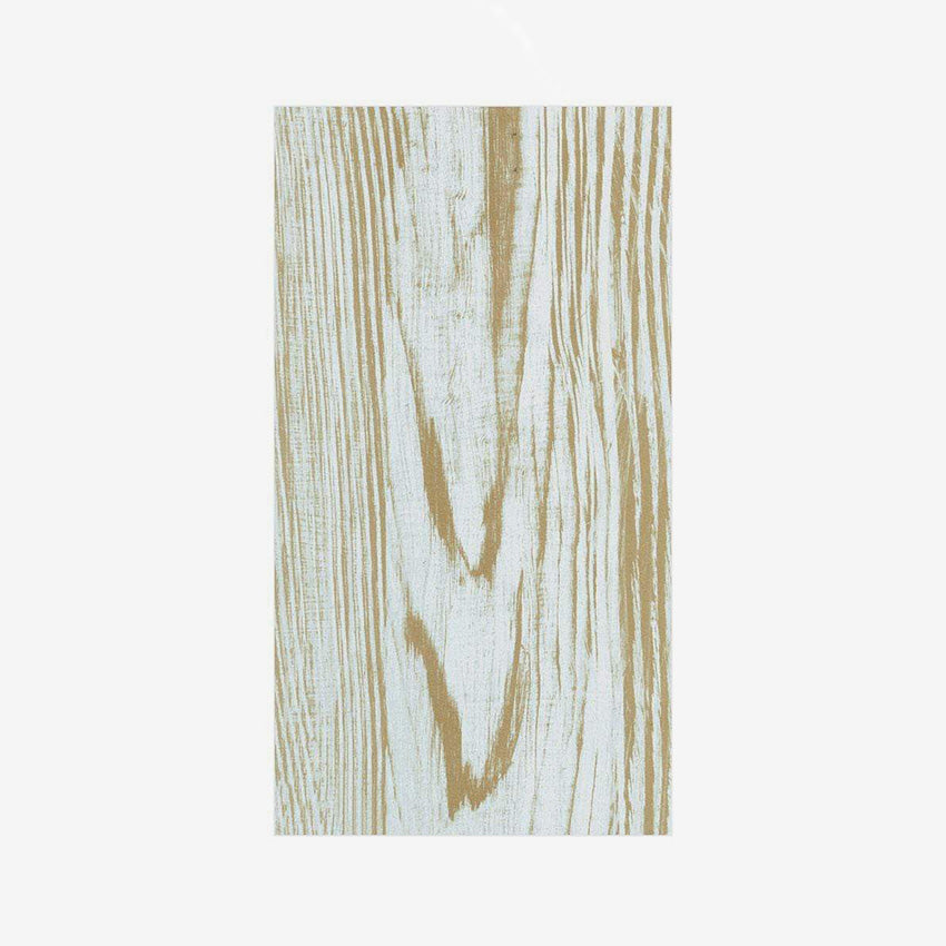 Caspari | Serviette en faux bois de bouleau