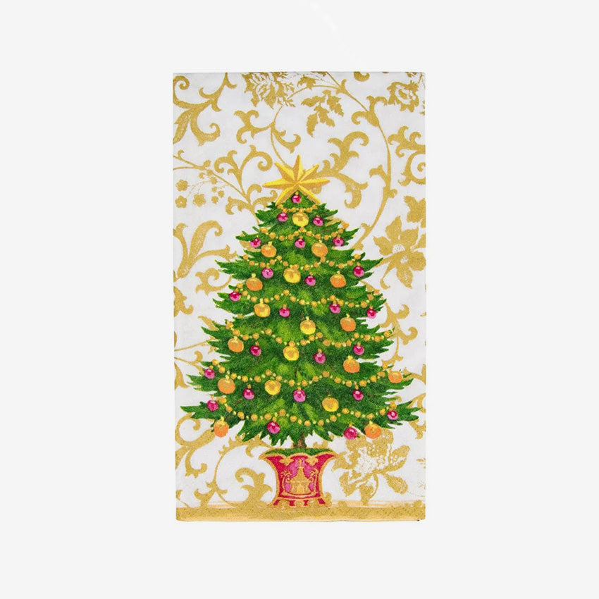 Caspari | Gilded Tree Napkin
