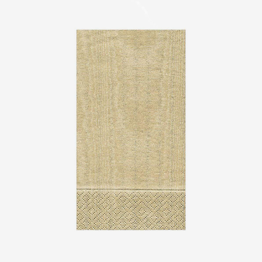 Caspari | Serviette Moire Gold