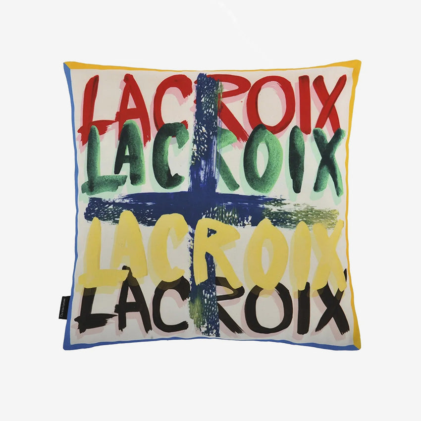 Christian Lacroix | Coussin Lacroix Crossing multicolore – 45 x 45 cm