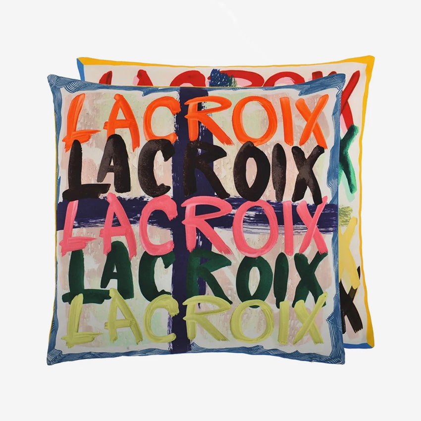 Christian Lacroix | Coussin Lacroix Crossing multicolore – 45 x 45 cm