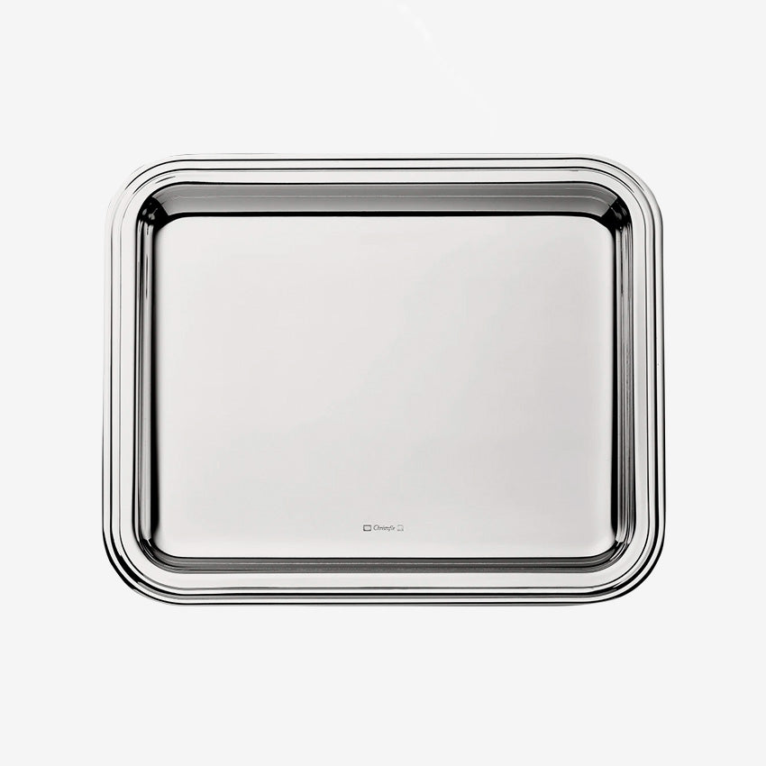 Christofle | Albi Plateau rectangulaire - Plaqué argent