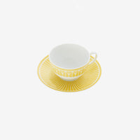 Christofle | Malmaison Riviera Tea/coffee Cup and Saucer