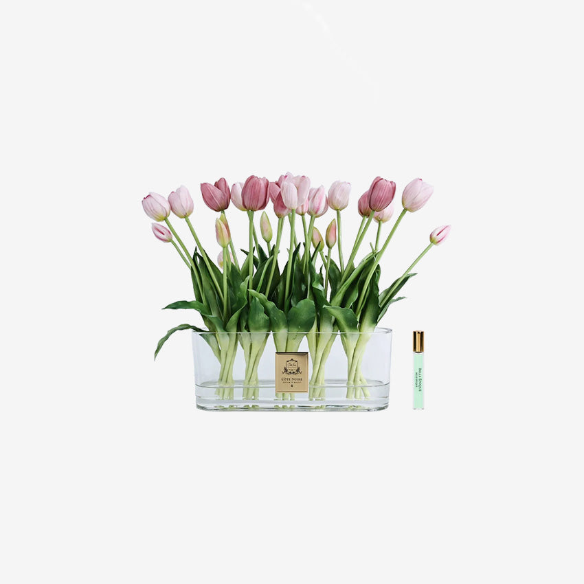 Côte Noire | Tulips - Oval Vase