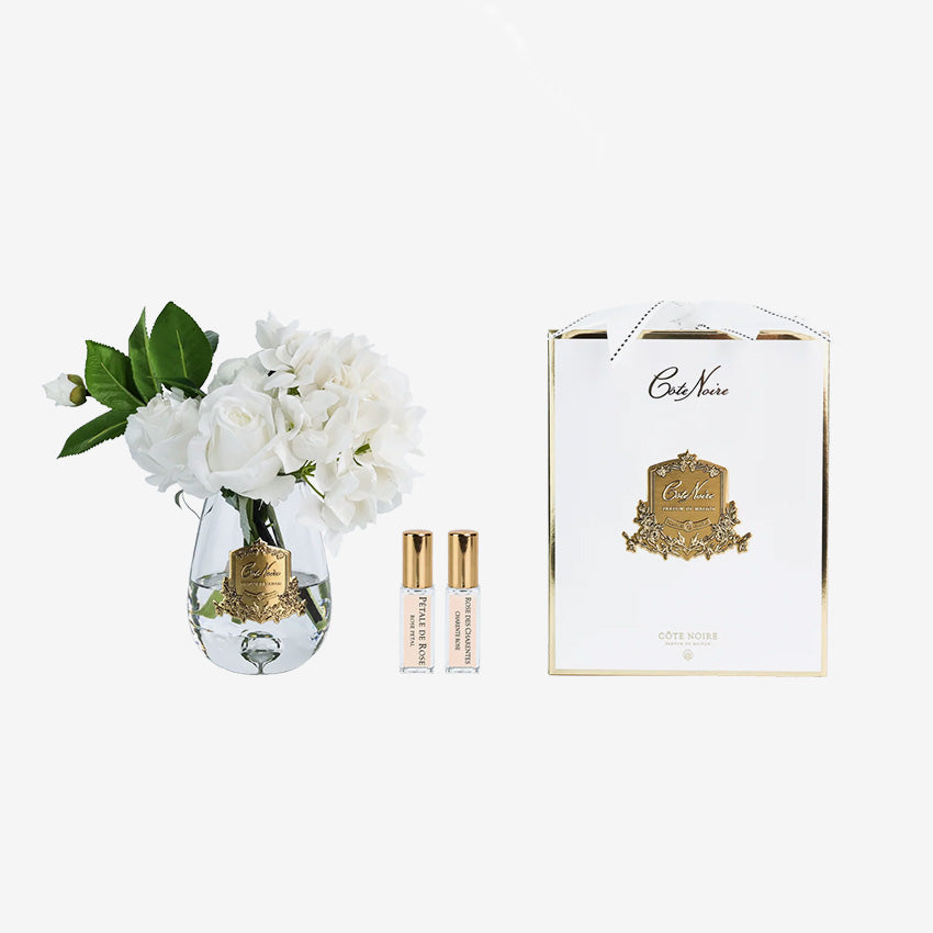 Côte Noire | Rose et hortensia
