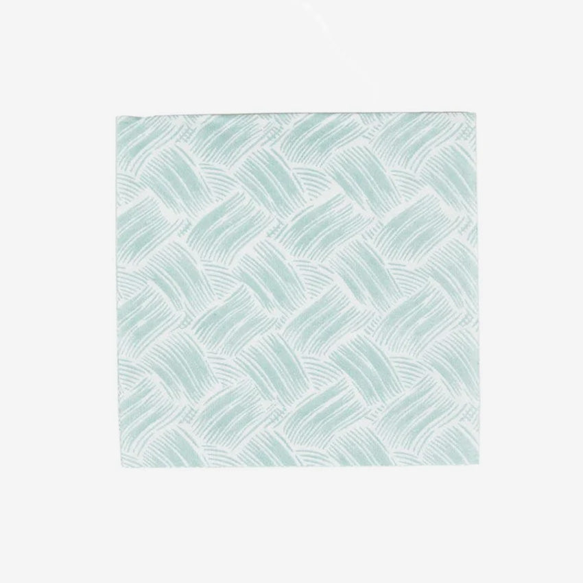 Caspari | Basketry Paper Linen Napkin