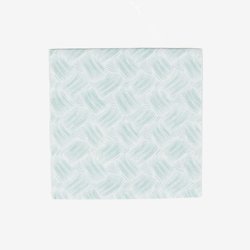 Caspari | Basketry Paper Linen Napkin