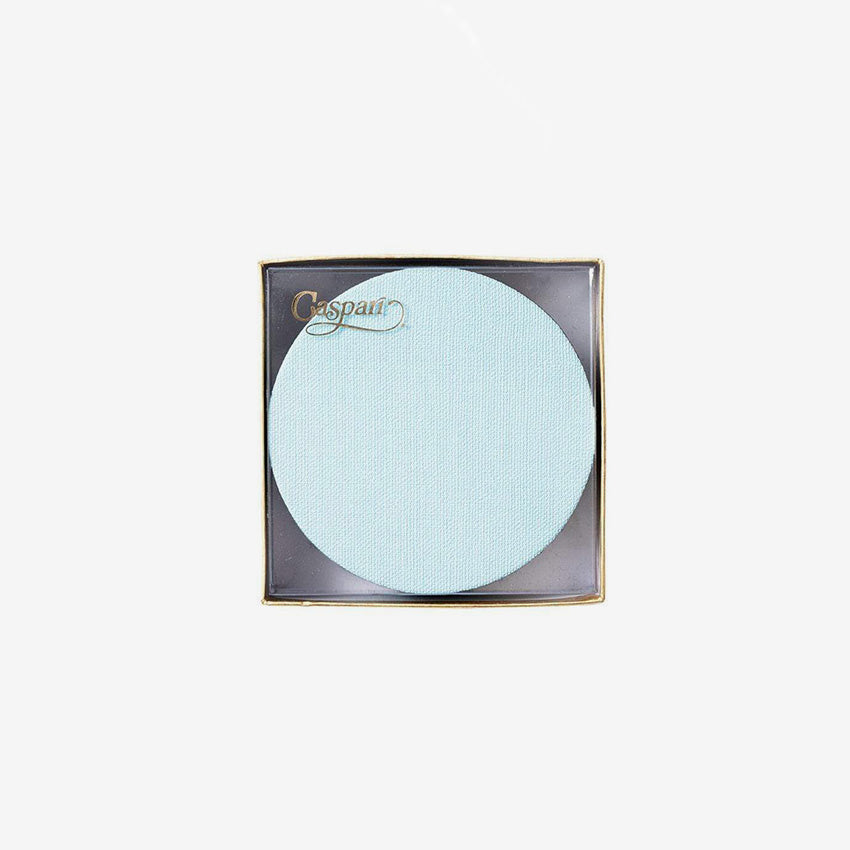 Caspari | Classic Canvas Round Coasters