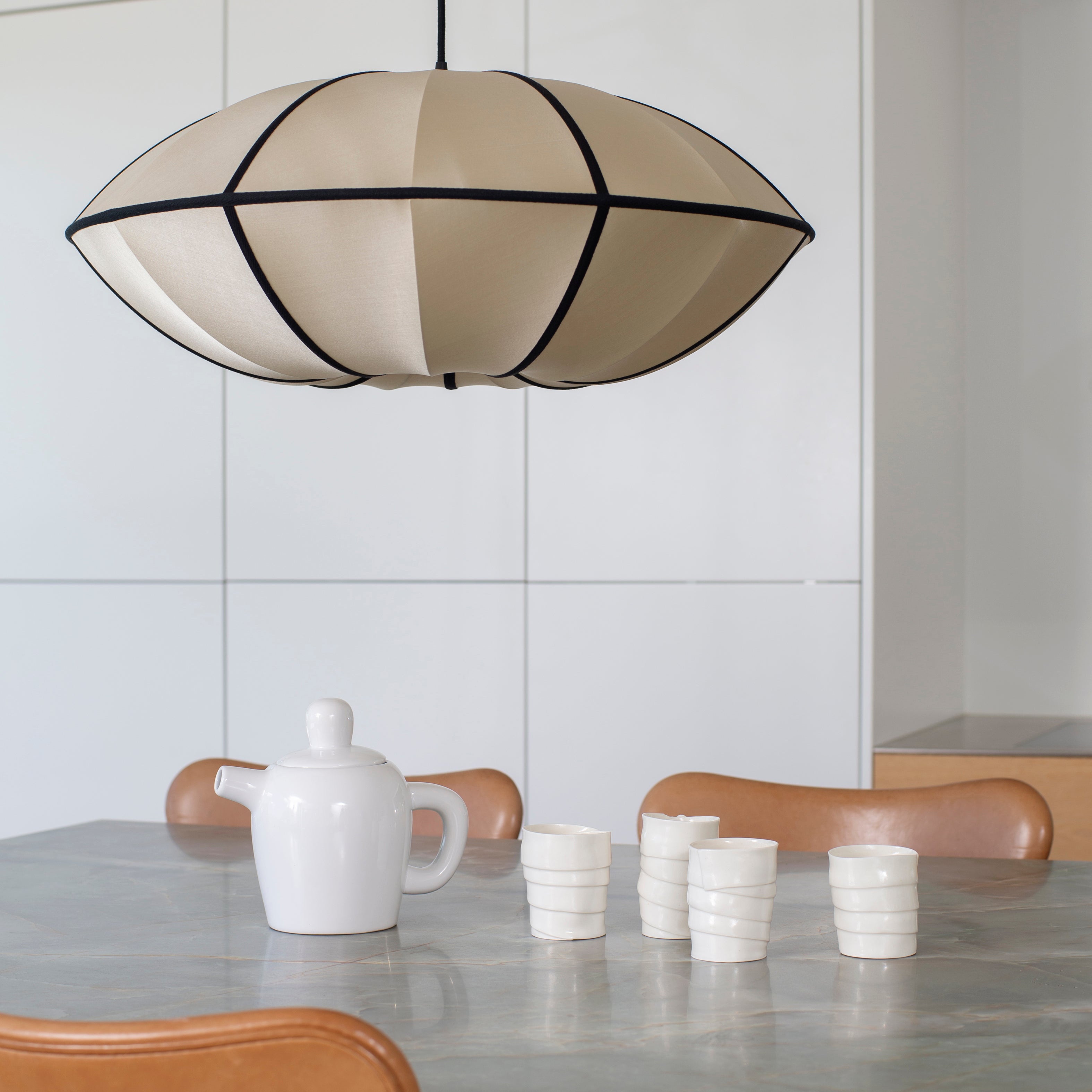 Oi Soi Oi | 100% Silk Lampshade Pendant - UFO