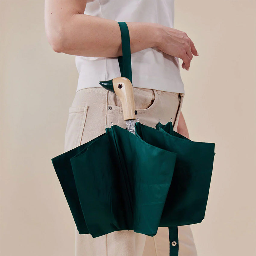 Duckhead | Compact Duck Umbrella - Forest Green