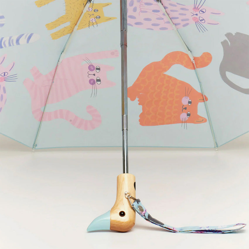 Duckhead | Compact Duck Umbrella - Ice Arty Cats