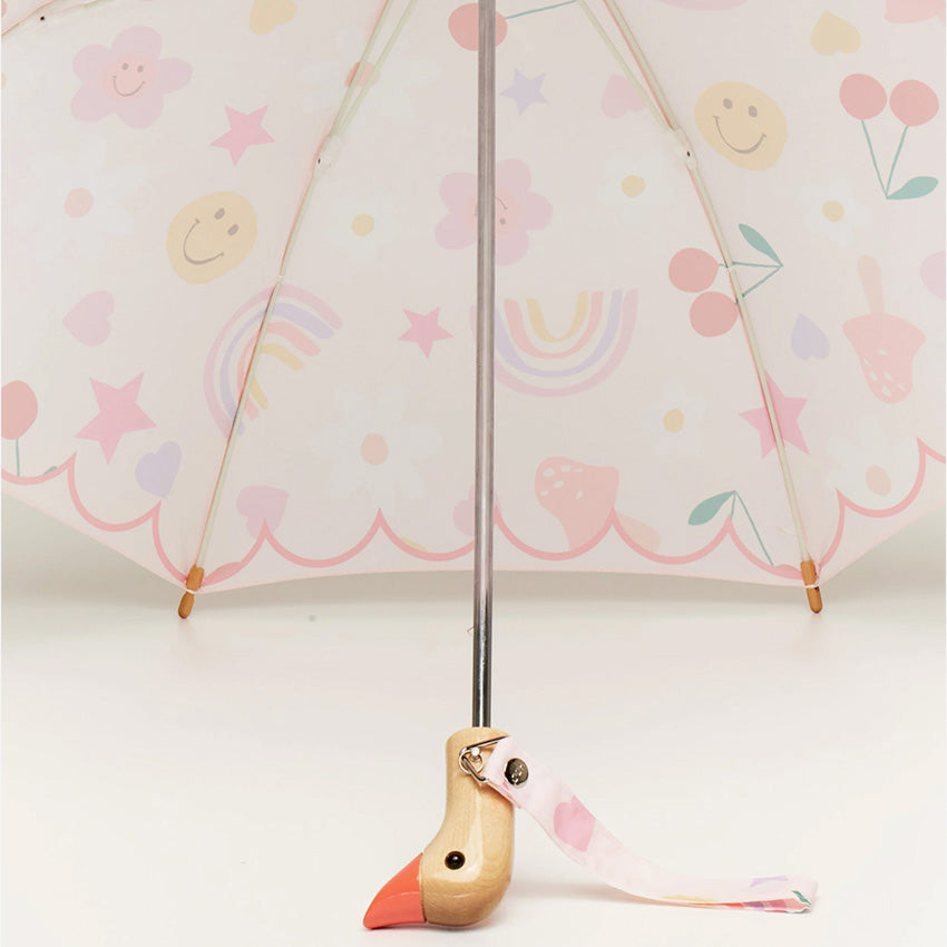 Duckhead | Duckling Kids Umbrella - Happy Icons (Meri Meri x Duckhead)