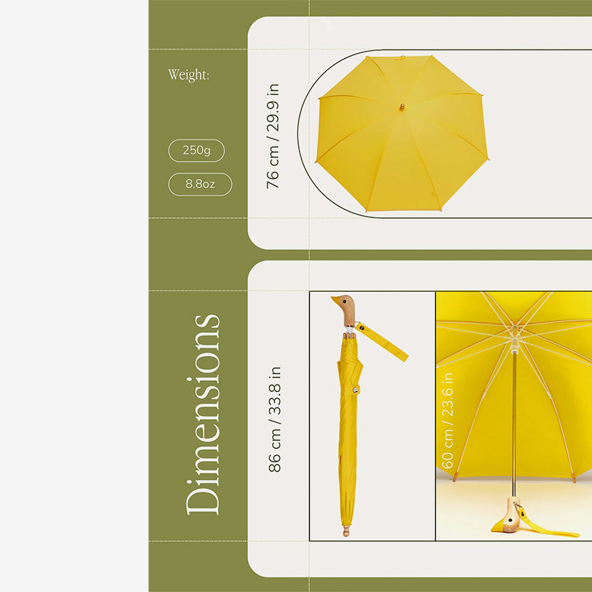 Duckhead | Duckling Kids Umbrella - Yellow