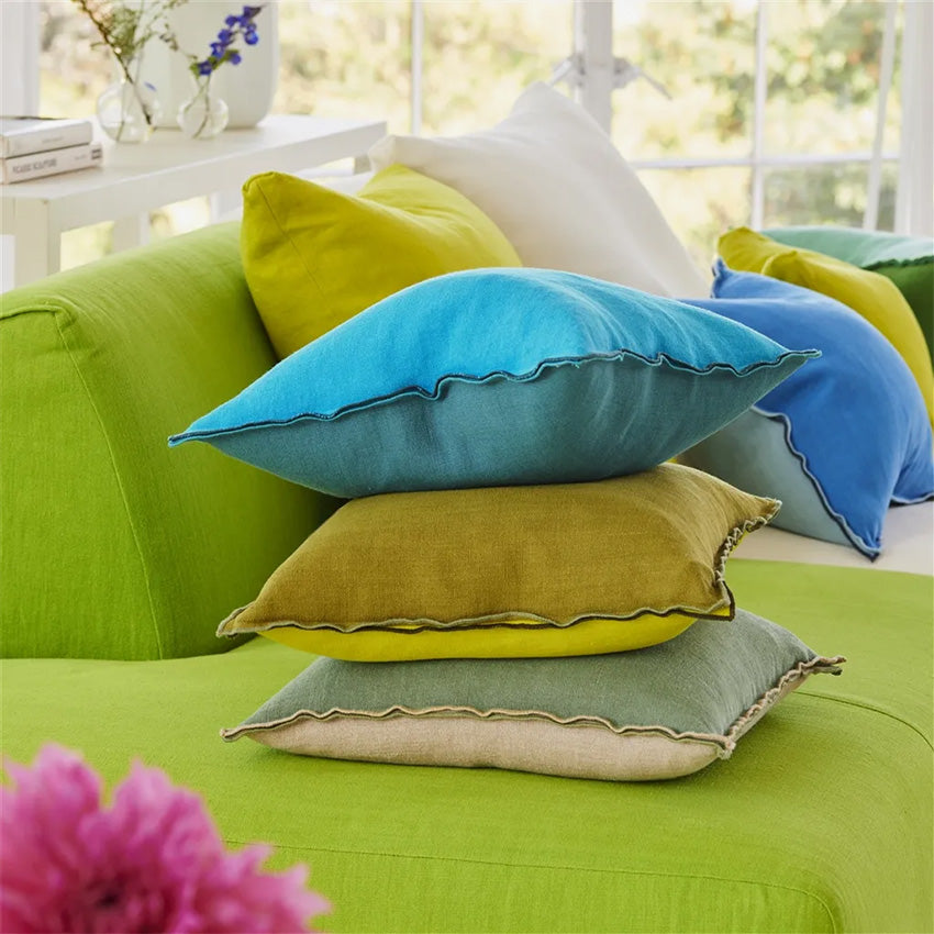 Christian Lacroix | Coussin Brera Lino Lime & Moss