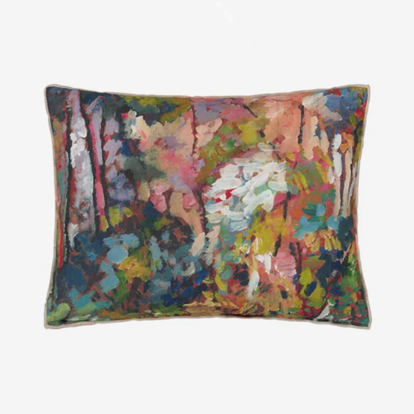 Designers Guild | Foret Impressionniste Forest Cushion - 60 x 45cm