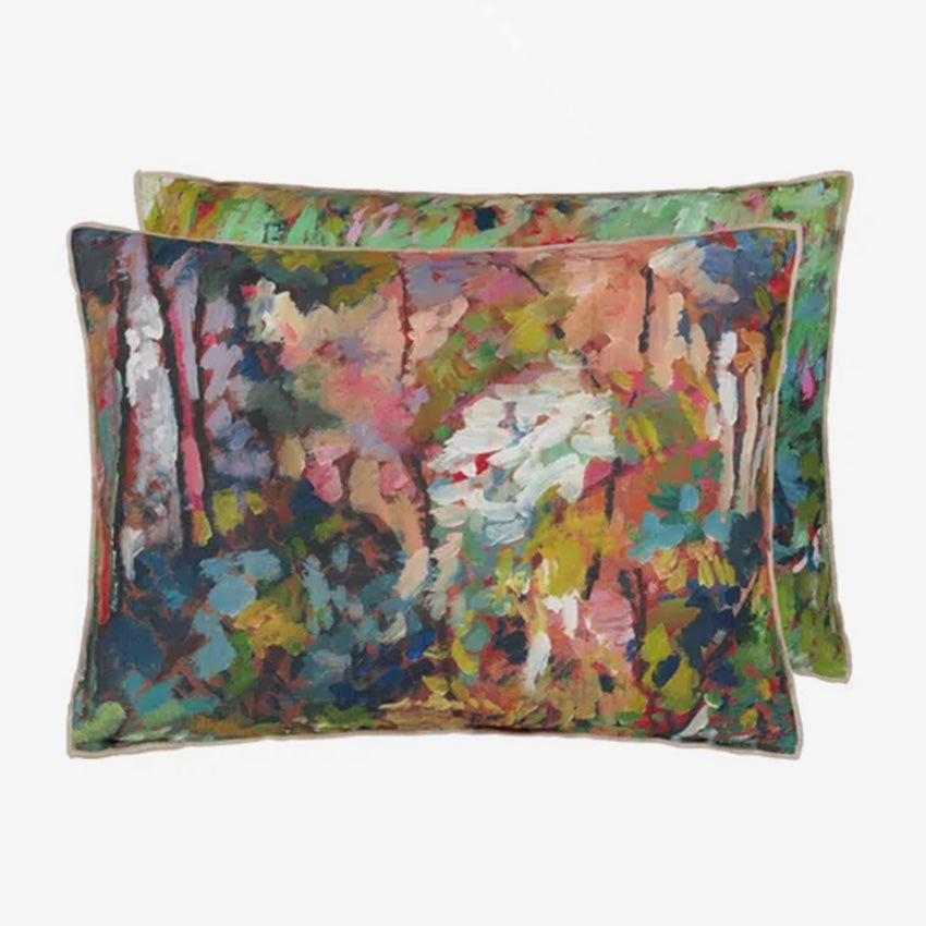 Designers Guild | Foret Impressionniste Forest Cushion - 60 x 45cm