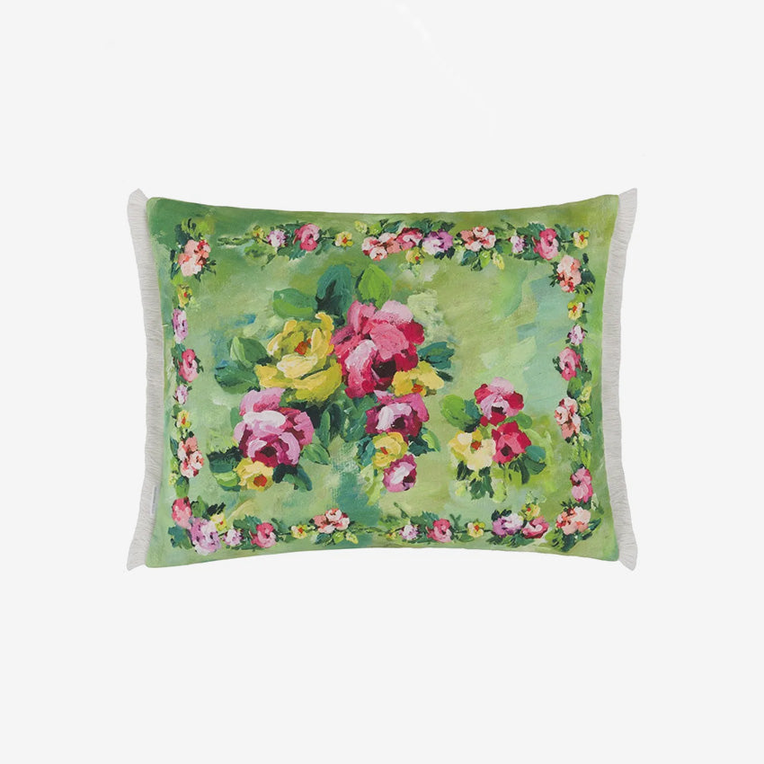 Christian Lacroix | Coussin Ghirlanda Émeraude