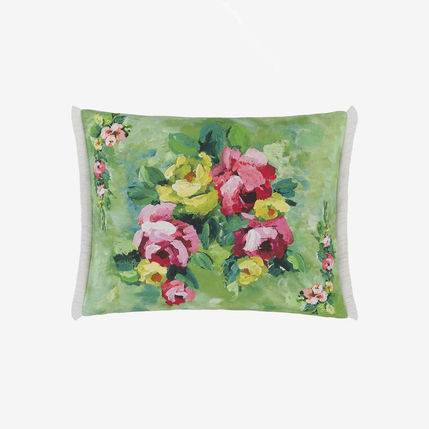 Christian Lacroix | Coussin Ghirlanda Émeraude