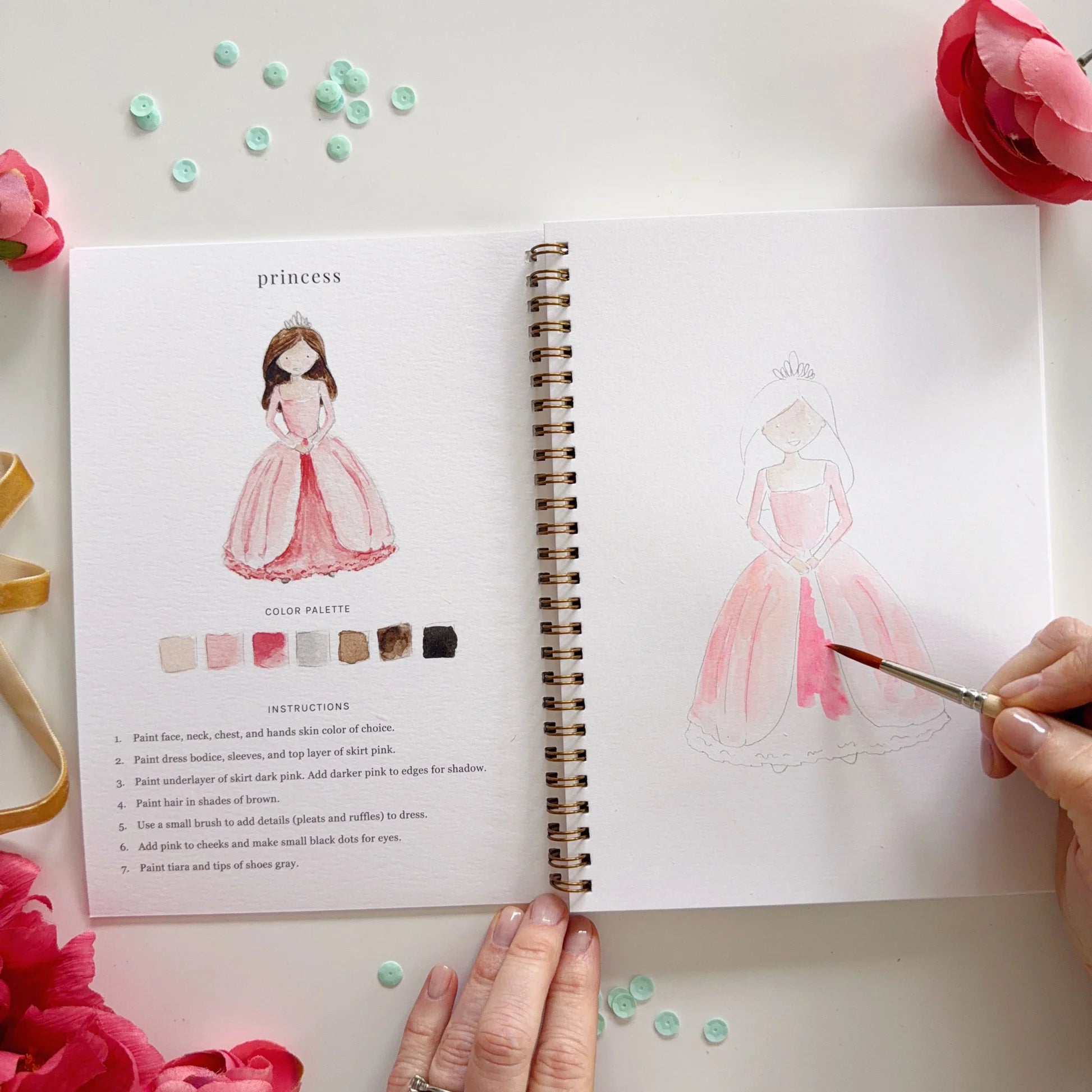 Emily Lex | Fairytale Watercolour Workbook