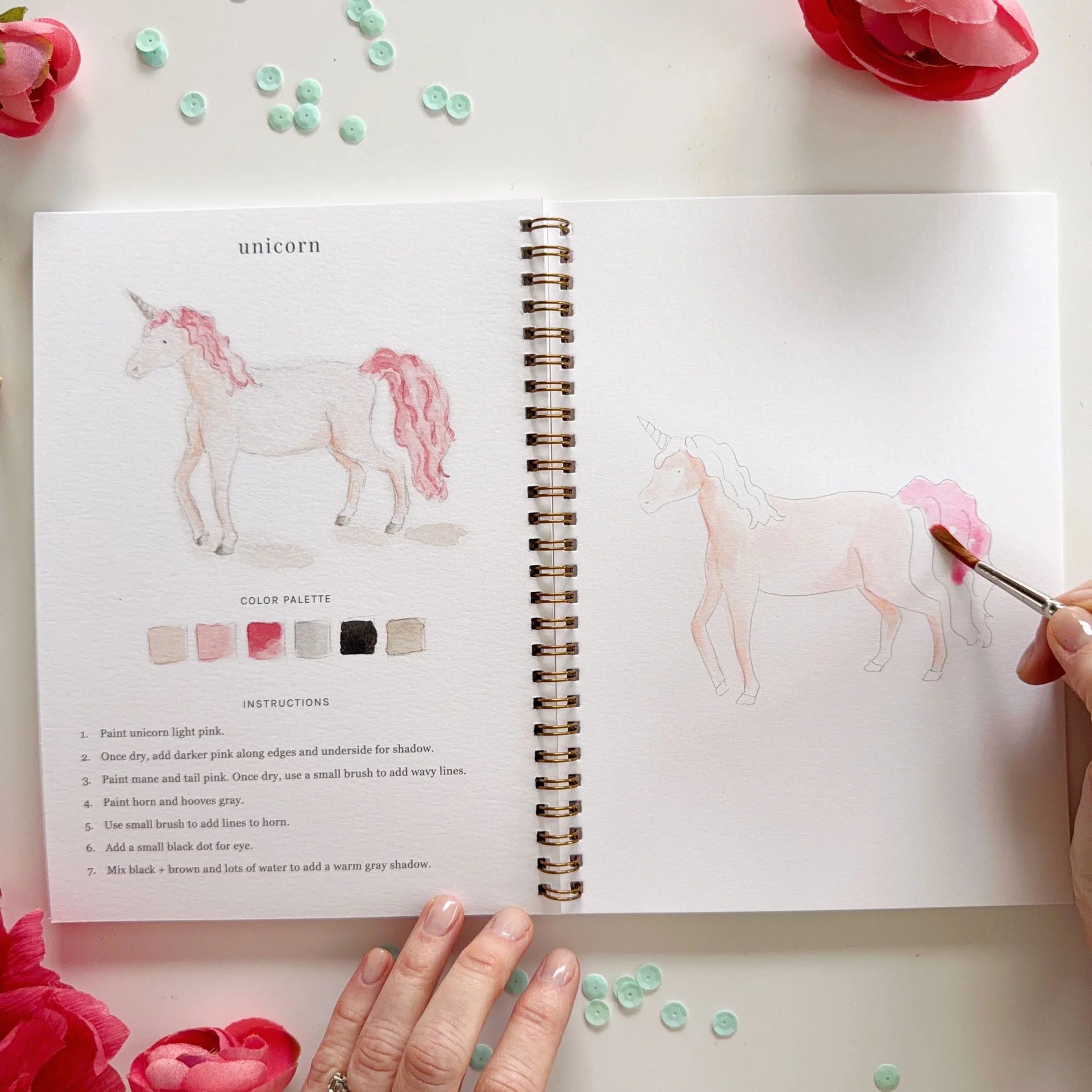 Emily Lex | Fairytale Watercolour Workbook