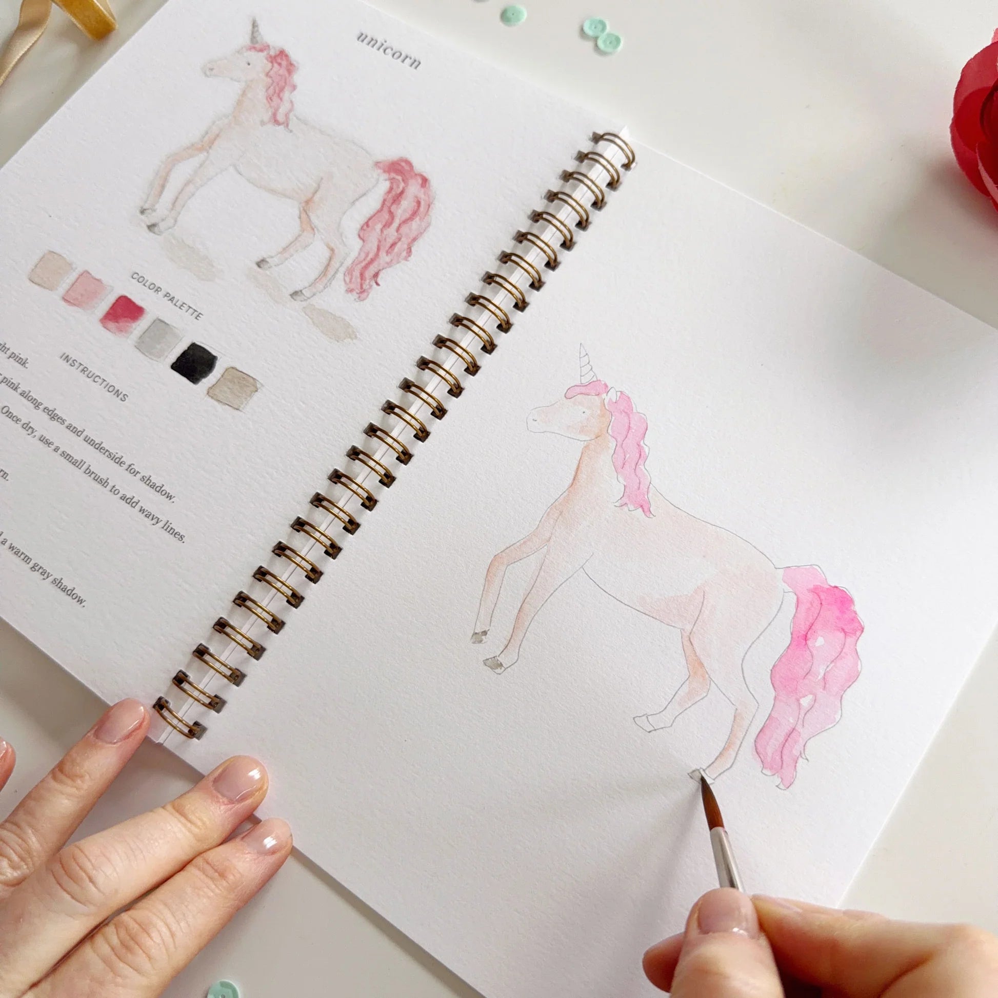 Emily Lex | Fairytale Watercolour Workbook