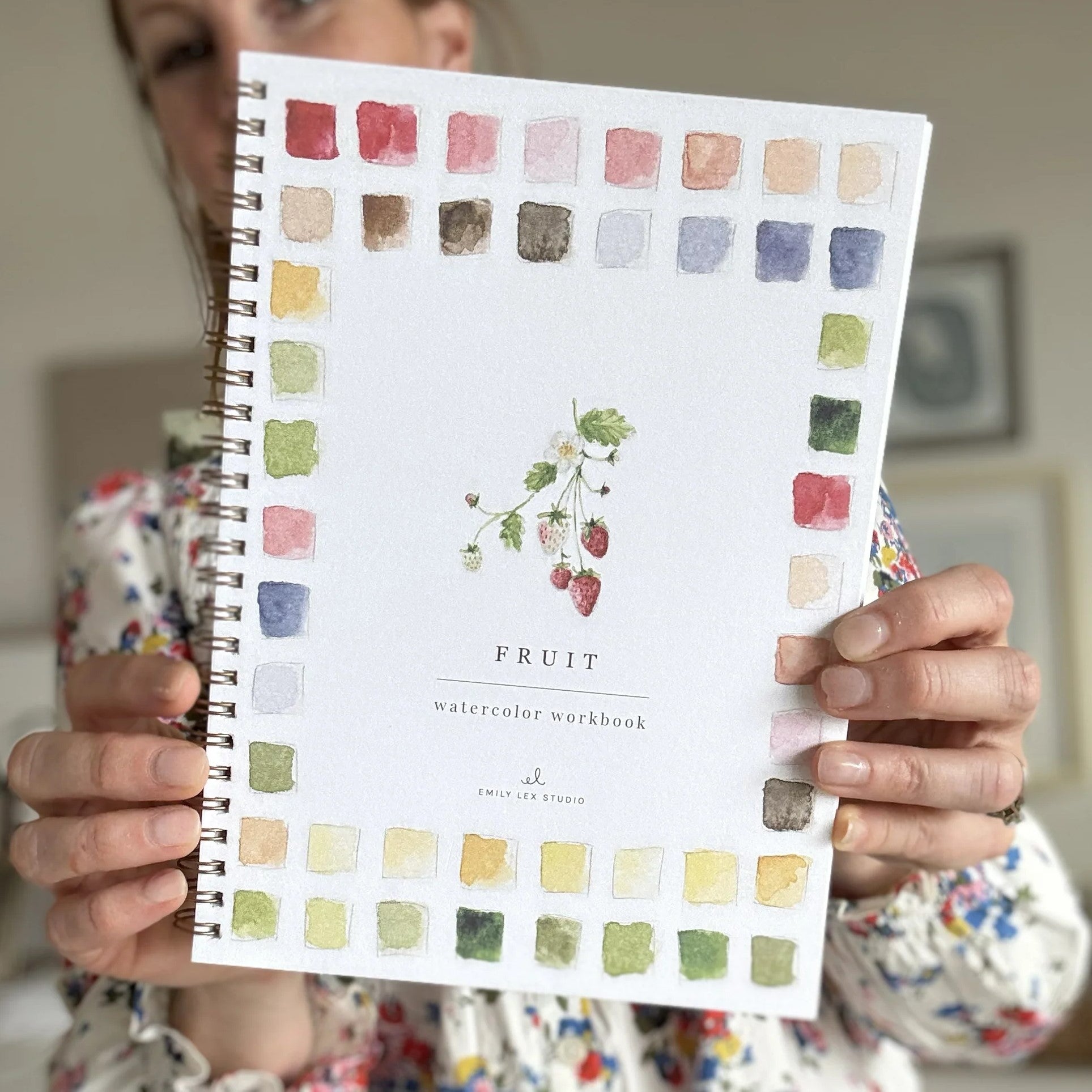 Emily Lex | Cahier d'aquarelle Fruits