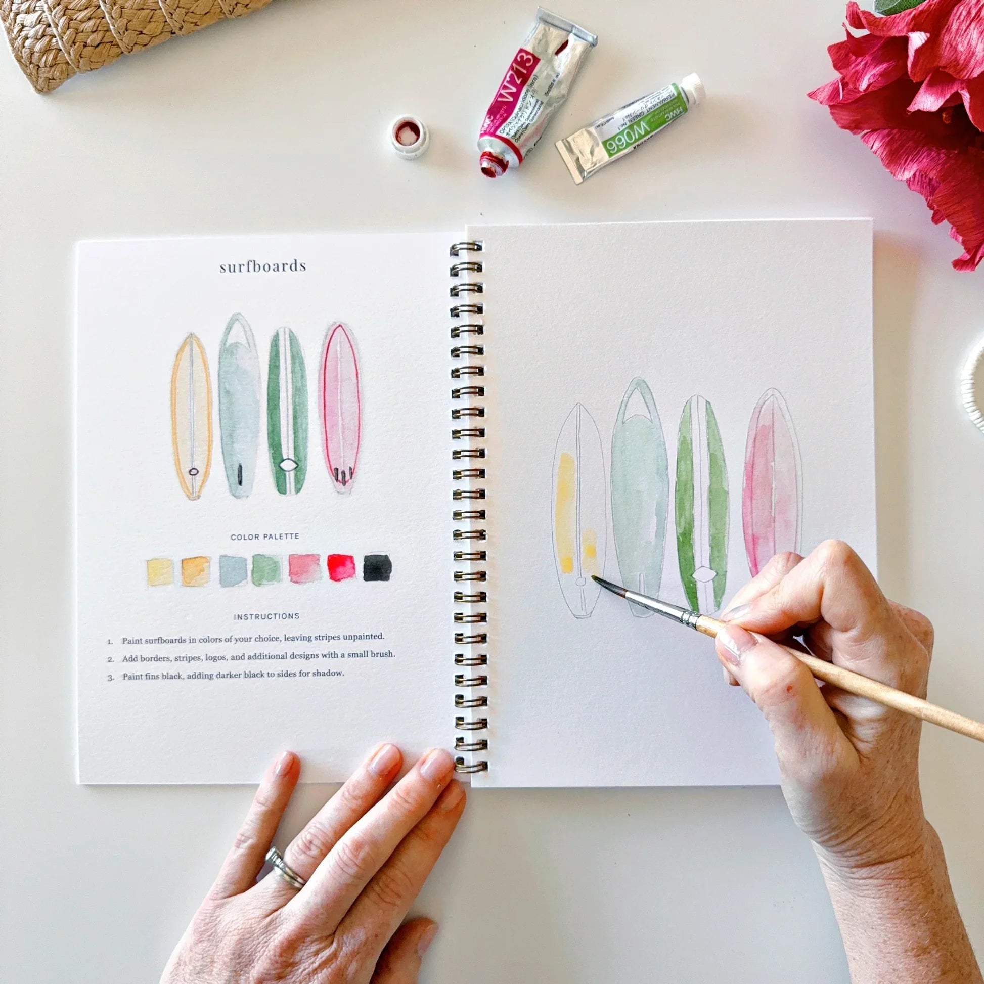 Emily Lex | Tropical Watercolour Workbook
