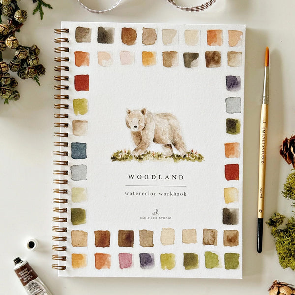 Emily Lex | Woodland Watercolour Workbook