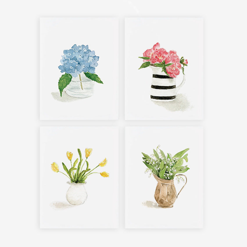 Emily Lex | Flower Assorted Notecards - Set of 8